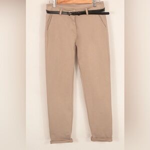 Active USA Tan Chinos Versatile Cotton Twill